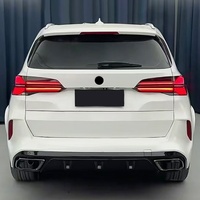 Kit de carrosserie pour X5, modification et mise à niveau F15 2014-2018, pare-chocs avant G05, capot moteur, garde-boue, pare-chocs arrière, hayon