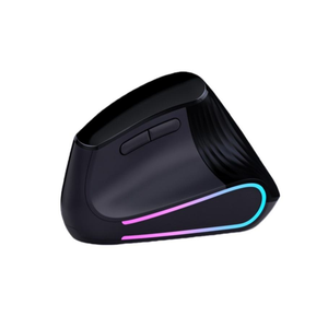 Vertical Ergonomic <b>Mouse</b> Rechargeable RGB Backlit Optical <b>mouse</b> <b>USB</b> Receiver Type C Cable Right Hand Desktop Use Speed Roller - Product Image 1