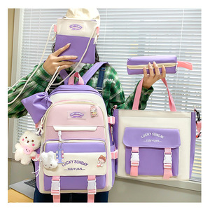 2025 Bags Kids <strong>Backpack</strong> Children'S for Girls Teens High Quality Bag Set <strong>Black</strong> <strong>Backpack</strong> for <strong>School</strong> Girls 13 - Product Image 1