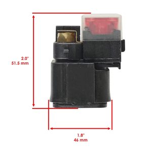 รีเลย์สตาร์ทมอเตอร์ไซค์ KTM 12V สีดำ ขั้วต่อแบบสกรู ติดตั้งบนพื้นผิว สำหรับซ่อมแซมและเปลี่ยนอะไหล่รถออฟโรด - Product Image 2