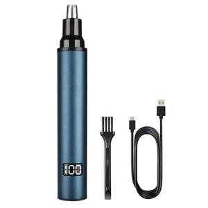 OEM Men's USB Electric Nose <b>Ear</b> Eyebrow Hair Trimmer-Low Noise Portable Mini Shaving & <b>Cleaning</b> <b>Tool</b> - Product Image 1