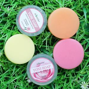 Chinaherbs Savon Yoni 100% Naturel Blanchissant Vegan Équilibre du pH Pêche Fraise Rose Lavage Féminin Vaginal Ensemble Savon Intime - Product Image 2