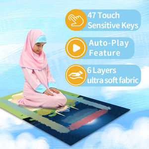 SHANTOU SAJADAH SZ10 WUDU NUEVO Estilo clásico Musulmán Electrónico Interactivo Diseño simple Alfombrilla <span class=keywords><strong>de</strong></span> oración asequible con 7 idiomas - Product Image 3