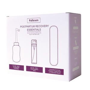 Kit de Limpieza para la Recuperación Posparto de Alta Calidad con Almohadilla de Gel Reutilizable, Botella de Lavado y Espuma Curativa para Terapia Perineal - Product Image 4