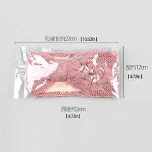 BELLEWORLD أوروبا والأمريكية الشتاء الدافئ headwer عنوان مخصص اللون صوف الأذن محبوك عقال الرياضة المارون - Product Image 3