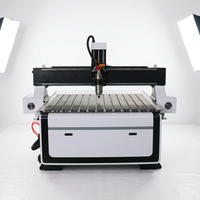 Routeur CNC à tête unique 1313, 1300x1300mm, 3 axes, machine de gravure et de sculpture sur bois pour la fabrication de meubles, portes, armoires et panneaux