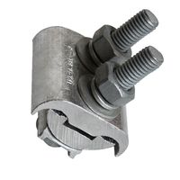 Pince PG en aluminium moulé de précision, galvanisée à chaud, avec connexion cuivre-aluminium pour ligne électrique basse tension