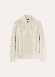 Old Money Style hommes affaires pull pull hiver épais <span class=keywords><strong>Paul</strong></span> col torsadé tricots brodé Logo demi-cou pull hommes - Product Image 5