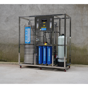 Sistema de Ósmosis Inversa Integrado de 500L/H: Tanque de 300L, VFD, Resina 1035 para Óptica - Product Image 3