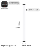 Stock d'entrepôt local AMBITFUL A2PRO A2 PRO RGB Full Color LED Video Stick Light avec batterie au lithium intégrée, contrôlable par application