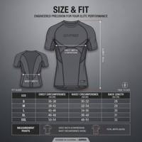 Camiseta de Compresión de Alto Rendimiento GIVFREE para Hombre, Textura de Fibra de Carbono, Camiseta de Entrenamiento de Gimnasio de Alta Compresión con Cinta de Agarre en el Dobladillo