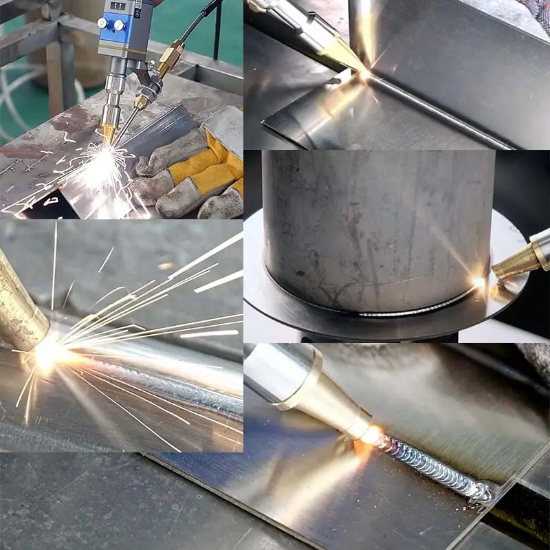 1,5 kw 2 kw 3 kw kontinuierlich laser handgeführtes hochwertiges faserlaser-schweißgerät für edelstahl-, eisen-, aluminium-, kupfer messing