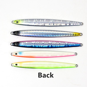 Leurre de pêche métallique lumineux 65g 85g 100g 150g, Jig de pêche rapide - Product Image 3
