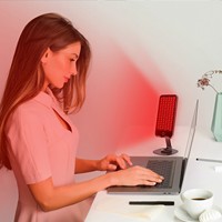 Appareil de luminothérapie LED rouge portable BioMol pour le soin de la peau du visage, utilisation à domicile, voyage, bien-être personnel et récupération