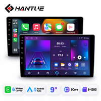 9 pouces universel Auto android carplay affichage automatique sans fil écran tactile multimédia Navigation autoradio lecteur DVD