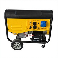TECHNICPOWER Einphasig/Dreiphasig 2,3kW 3000U/min Benzin-Generator Euro5-Zertifizierung 50/60HZ Motor Leise Offener Typ