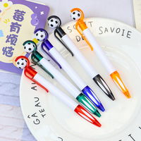New Arrival Click Action Soccer Ball Decor Ballpoint <strong>Pen</strong> Custom <strong>Print</strong> Logo Sports Gift <strong>Pen</strong> for School Student Stationery