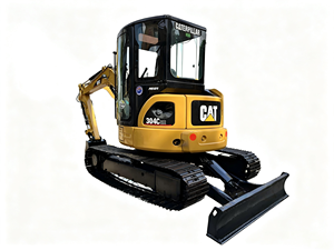 Liquidación: Miniexcavadora 303C Usada, Modelo 2022, 3 Toneladas, Buena Calidad, con Motor, Caja de Cambios y Bomba en Buen Estado - Product Image 1