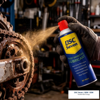 Spray Pénétrant Multi-Usages Anti-Rouille, Décapant de Rouille et Lubrifiant en Aérosol pour l'Entretien Automobile, Matériel et Mécanique