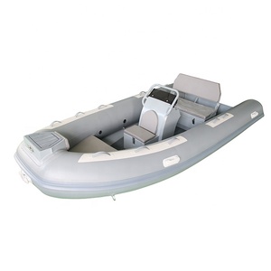 RIB420 PVC/Hypalon/Orca <span class=keywords><strong>semi</strong></span>-<span class=keywords><strong>rigide</strong></span> en aluminium RIB Bateau gonflable à vendre - Product Image 3