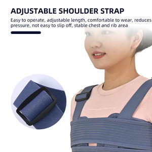 Fabrikneues, verstellbares Rippenfraktur-Bandage-Brustschutzband aus atmungsaktiven Materialien mit guter Stütze und Schutz - Product Image 4