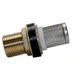 Kit <span class=keywords><strong>d</strong></span>'irrigation universel pour jardin 1/2" filtre en acier inoxydable + filetage interne en cuivre 1/2" filetage externe 3/4" raccord à bride perforant - Product Image 2