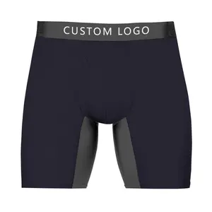 Aangepaste Hoge Kwaliteit Heren Ondergoed Ademend Boxershorts Klassieke Heren Met Prive Logo Mens Briefs Boxers