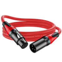 Musical Instrument Professional Amplifier XLR 3 Pin Male to Female 1 3 5 10 m Audio Cable
