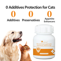 Vente en gros de comprimés à croquer mignons Pet Star 120 Suppléments de soutien pour animaux de compagnie Biologique Absorption rapide Multivitamine Minéraux pour chiens Douleur
