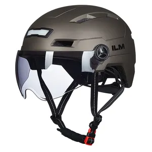 厂家批发定制ILM-E3-10成人全脸自行车头盔