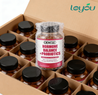 Capsules à base de plantes pour femmes, marque privée OEM, complément alimentaire naturel végétalien, soutien de l'humeur, antioxydant, renforcement immunitaire, vente en gros personnalisée