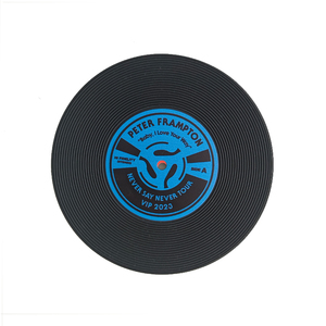 Posavasos Personalizado con Logotipo, Posavasos Antideslizante con Forma de Disco de Vinilo, Posavasos de Silicona de PVC Suave con Aislamiento Térmico - Product Image 3