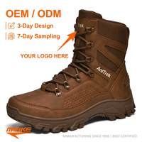 Bottes tactiques montantes en tissu Oxford imperméables, respirantes, antidérapantes et résistantes à l'usure pour hommes – Vente directe usine