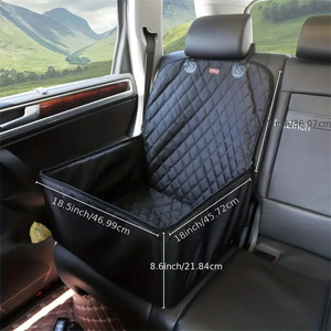 Asiento Elevador 2 <span class=keywords><strong>en</strong></span> 1 <span class=keywords><strong>para</strong></span> <span class=keywords><strong>Perros</strong></span> Pequeños, Asiento de Coche <span class=keywords><strong>para</strong></span> Mascotas con Cinturón de Seguridad <span class=keywords><strong>para</strong></span> 2 <span class=keywords><strong>Perros</strong></span> Pequeños - Product Image 1