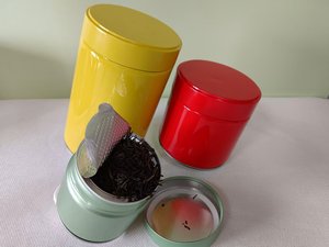 Thực Phẩm Cấp 60Mm Vòng Nhỏ Kim Loại Tinplate Lon 40G 50G Không Khí Chặt Chẽ Con Dấu Container Matcha Bột 60 * H60/60 * H68/60 * H100mm Cho Bánh - Product Image 3