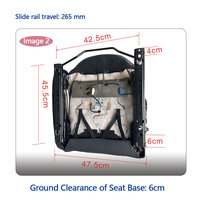 Sièges de voiture ergonomiques en cuir nano, réglables manuellement sur 6 axes, pour conducteur et passager, avec coussin en mousse haute confort pour berline et SUV