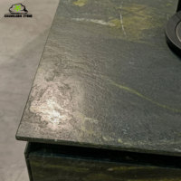 Dalle de quartz artificiel en pierre technique au design moderne, marbre bleu et blanc, pour comptoirs de cuisine, dessus de table et panneaux muraux intérieurs pour écoles