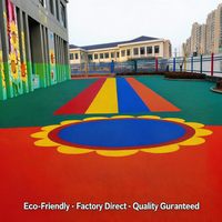 Granulés de caoutchouc EPDM Runsure avec liant polyuréthane - Écologiques, résistants aux intempéries, pour terrains de sport et aires de jeux - Échantillon gratuit