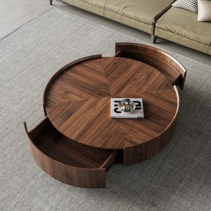 Oversized <strong>Coffee</strong> <strong>Table</strong> <strong>Coffee</strong> <strong>Table</strong> Decor <strong>Coffee</strong> <strong>Table</strong> <strong>Walnut</strong> <strong>Coffee</strong> <strong>Table</strong> Sets Living Room Modern <strong>Coffee</strong> <strong>Table</strong> Luxury Wooden - Product Image 2