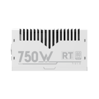 Alimentation électrique Ruix Gold 80 Plus 750W pour PC, entièrement modulaire, PFC actif, pour jeux de bureau