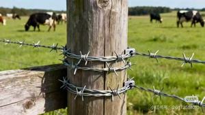 ลวดเหล็กชุบสังกะสีแบบจุ่มร้อน สองเกลียว บิดเกลียวทั้งสองทิศทาง ลวดหนาม 450 ม. BWG 15 # (1.8มม.) 25กก. - Product Image 3