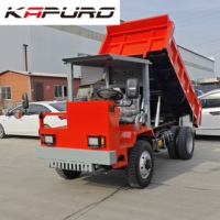 Tricycle hybride diesel/électrique robuste de 3 ton conception durable pour les chantiers miniers agricoles et de construction