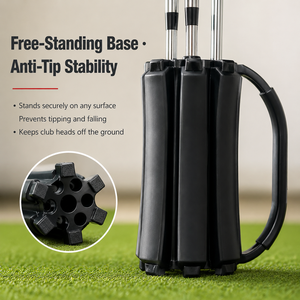 Support de transport personnalisé pour clubs de <span class=keywords><strong>golf</strong></span> à 6 emplacements, support de rangement portable OEM pour practice de <span class=keywords><strong>golf</strong></span>, alternative au sac de <span class=keywords><strong>golf</strong></span> - Product Image 5