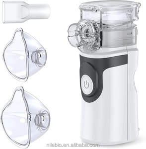 Nebulizzatore a rete ad ultrasuoni portatile per bambini adulti CE ha certificato un Kit di inalatore elettrico silenzioso per il trattamento dell'<span class=keywords><strong>asma</strong></span> pronto per il viaggio - Product Image 1
