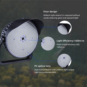 Siêu Sáng 600W 800W 1000W 1200W IP66 Không Thấm Nước Vòng Công Suất Cao Cricket Sân Vận Động Dẫn Nhẹ Lũ Lụt Ánh Sáng - Product Image 5