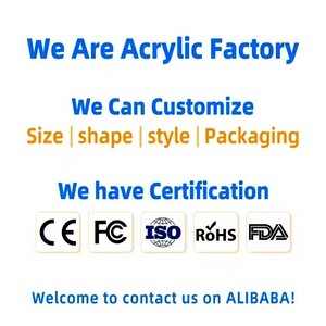 Nhà Máy Tùy Chỉnh Kích Cỡ Khác Nhau Người Lớn Và Trẻ Em Rõ Ràng Hiển Thị Nhựa Lưu Trữ Quà Tặng Kẹo Hoa <span class=keywords><strong>Acrylic</strong></span> Hộp Lưu Trữ - Product Image 6