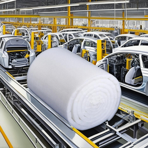 G2 G3 <span class=keywords><strong>G4</strong></span> eu2 eu3 eu4 polyester sợi tổng hợp bông lọc Trần trước Bộ lọc không khí nguyên liệu Phương tiện truyền thông CuộN - Product Image 2