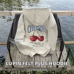 Sudaderas Extra Grandes de Felpa para Mujer Lupin, Servicio OEM, Sudaderas con Capucha Personalizadas, Transpirables, de Forro Polar, Nuevo Estilo de Moda para Invierno y Otoño - Product Image 2