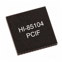 HI-85104PCIF Pilote de ligne ARINC429 3.3V Multi-VIO avec pompe de charge intégrée DO-160 L3 Lightning -55~125 ℃   Circuit intégré avionique 6x6 48-QFN HI-85104