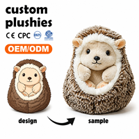 personnalisé mini sac à dos en peluche pour l'école mignon enfants PP coton remplissage maille doublure soulagement du Stress